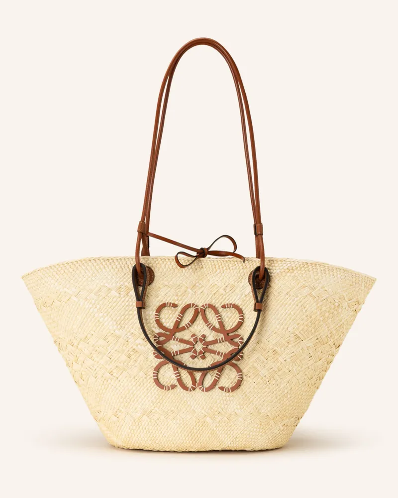 Loewe Shopper Anagram beige Hellbraun