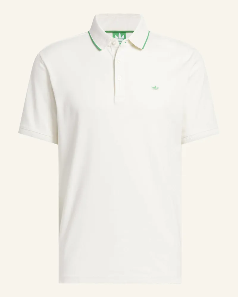 adidas ORIGINALS TWISTKNIT TREFOIL POLOSHIRT Weiss