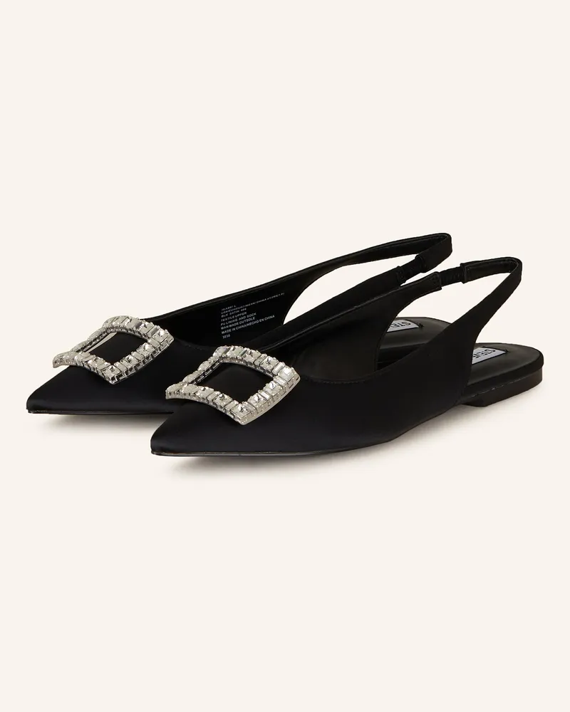 Steve Madden Slingballerinas ISABELL mit Schmucksteinen Schwarz