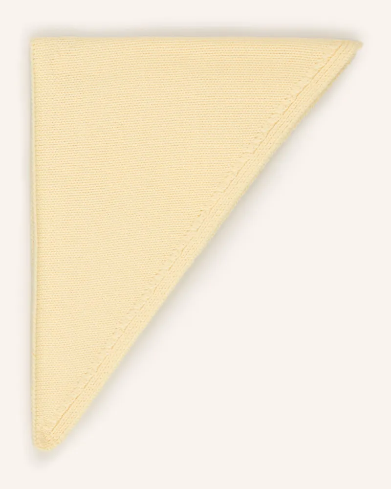 COS Dreieckstuch Hellgelb