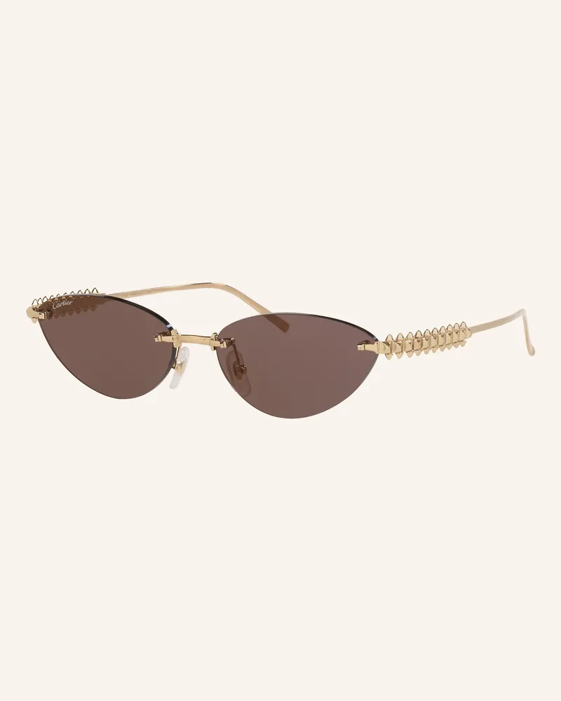 Cartier Sonnenbrille ct0543s gold 2300r1