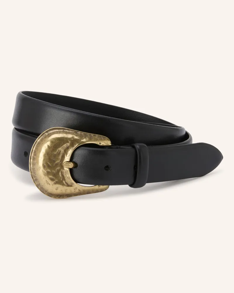 ba&sh Ledergürtel Bumb schwarz Schwarz