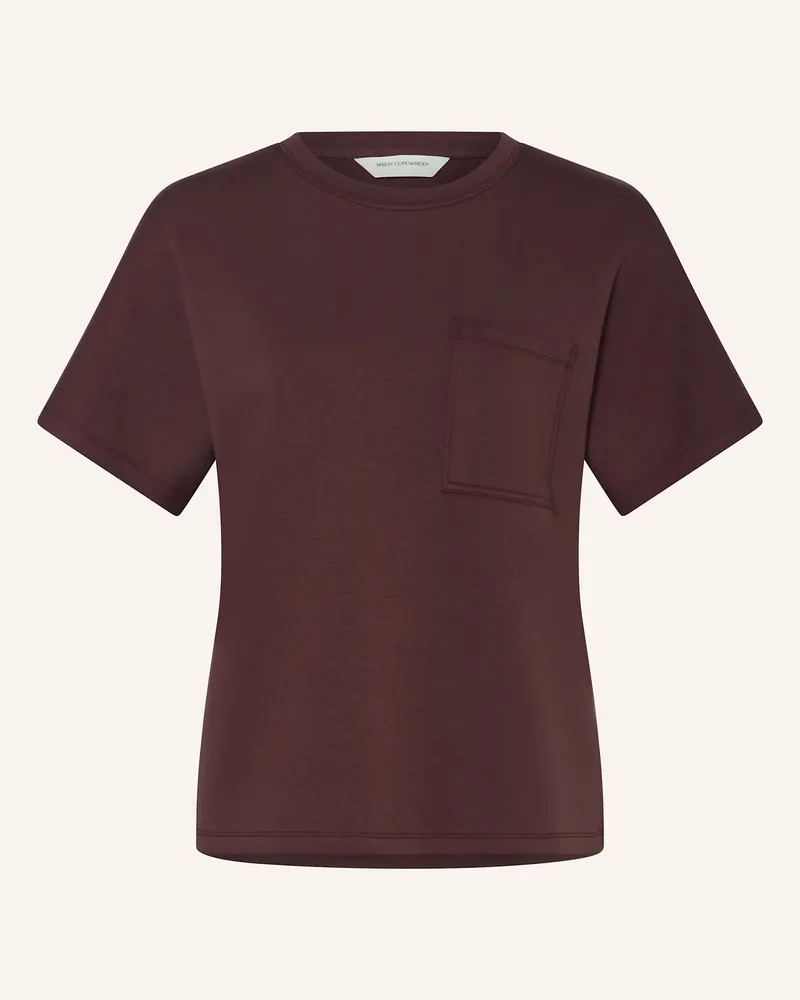 MOSS COPENHAGEN Sweatshirt Mschharissa Ima braun Dunkelbraun