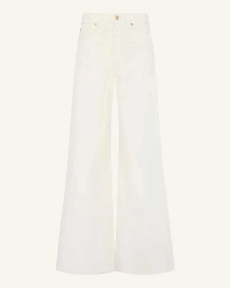 7 for all mankind Jeans WILLOW WIDE Wide leg Fit Weiss