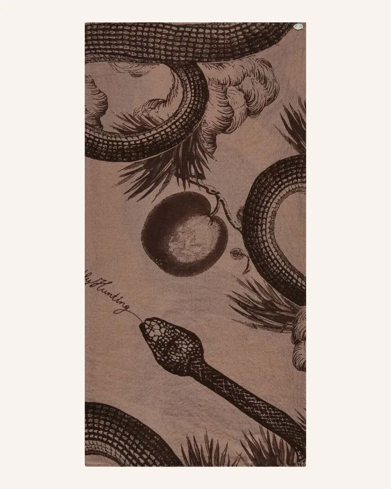 Friendly Hunting Cashmere-Tuch Braun