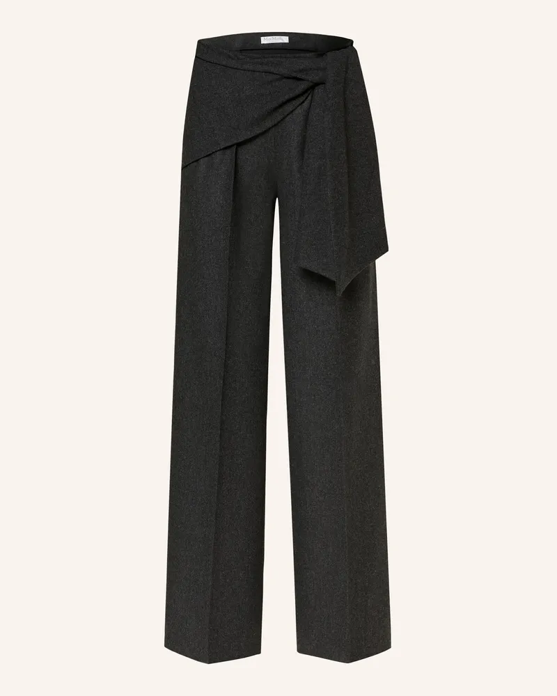 Max Mara Marlenehose ARSENIO Dunkelgrau