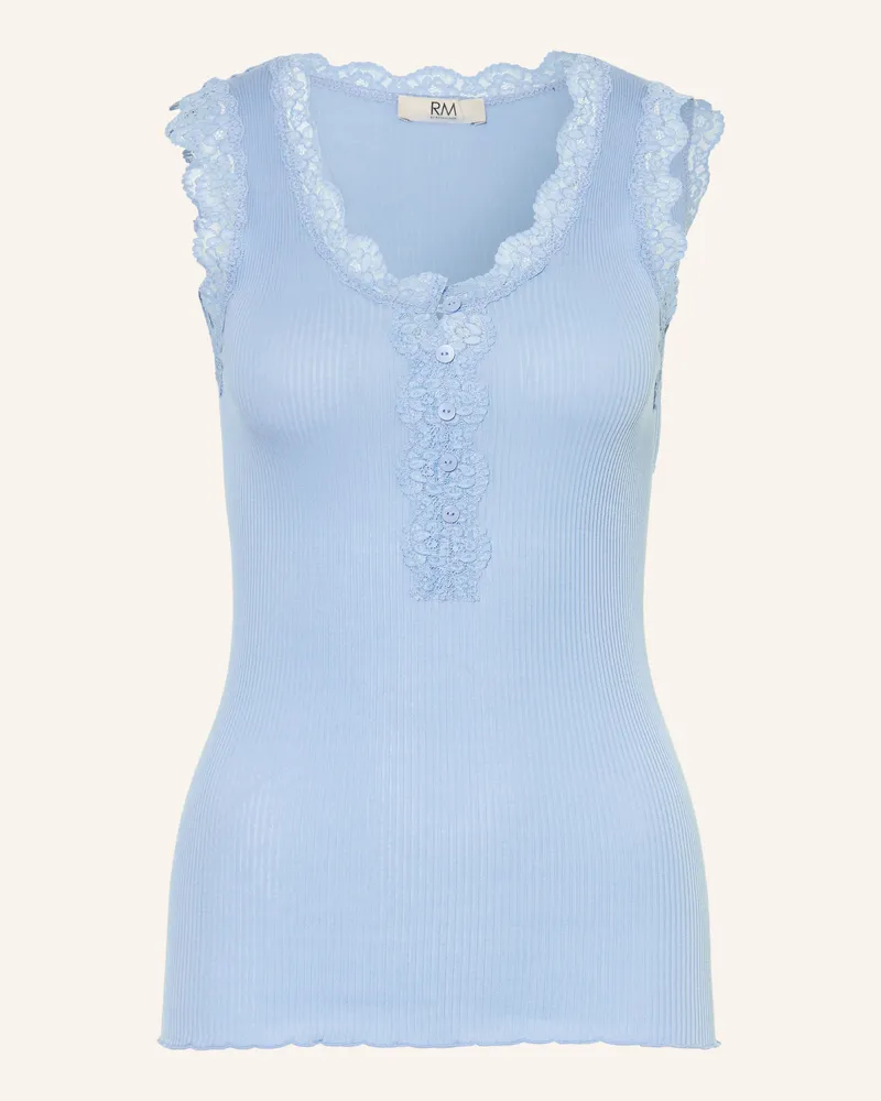 Rosemunde Top Rmwbalta Mit Spitze blau Blau