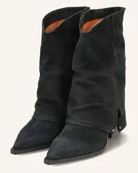 Thea Mika Cowboy Boots - DUNKELGRAU Grau