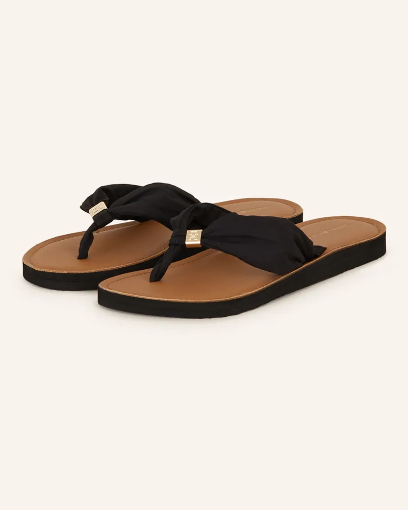 Tommy Hilfiger Zehentrenner Schwarz