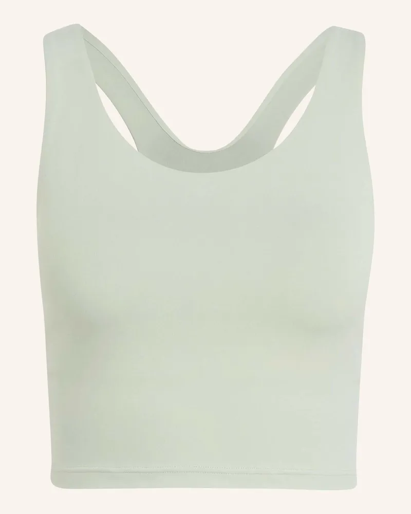 adidas Cropped-Top All Me Medium gruen Grün