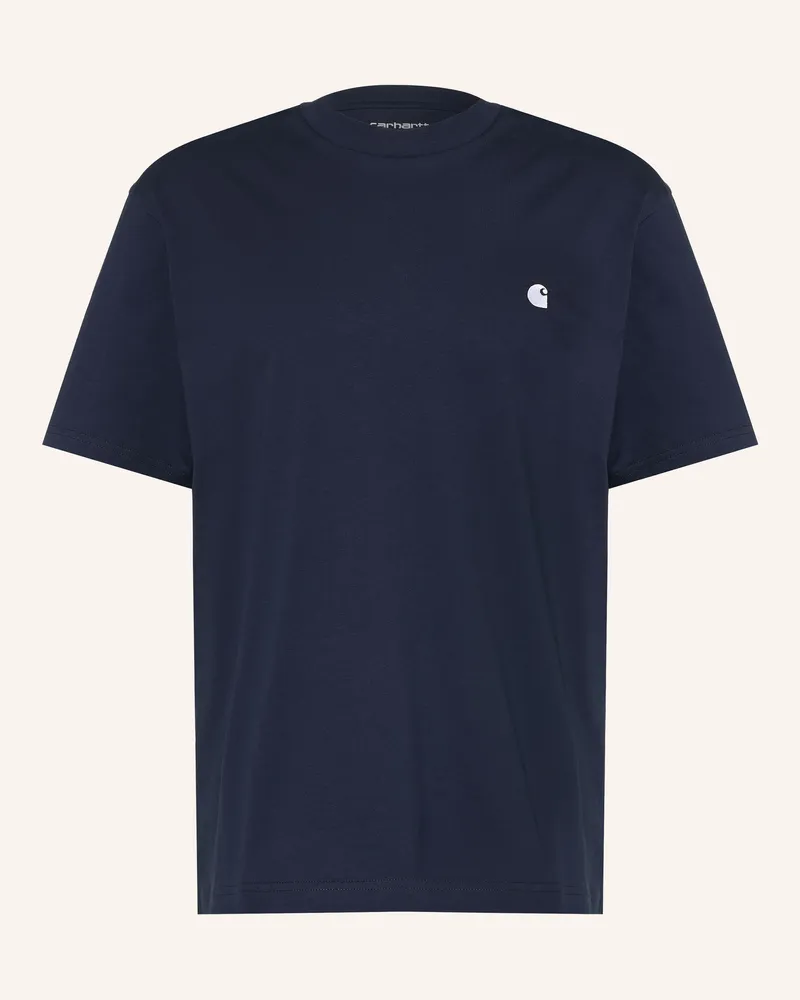Carhartt WIP T-Shirt Madison blau Dunkelblau