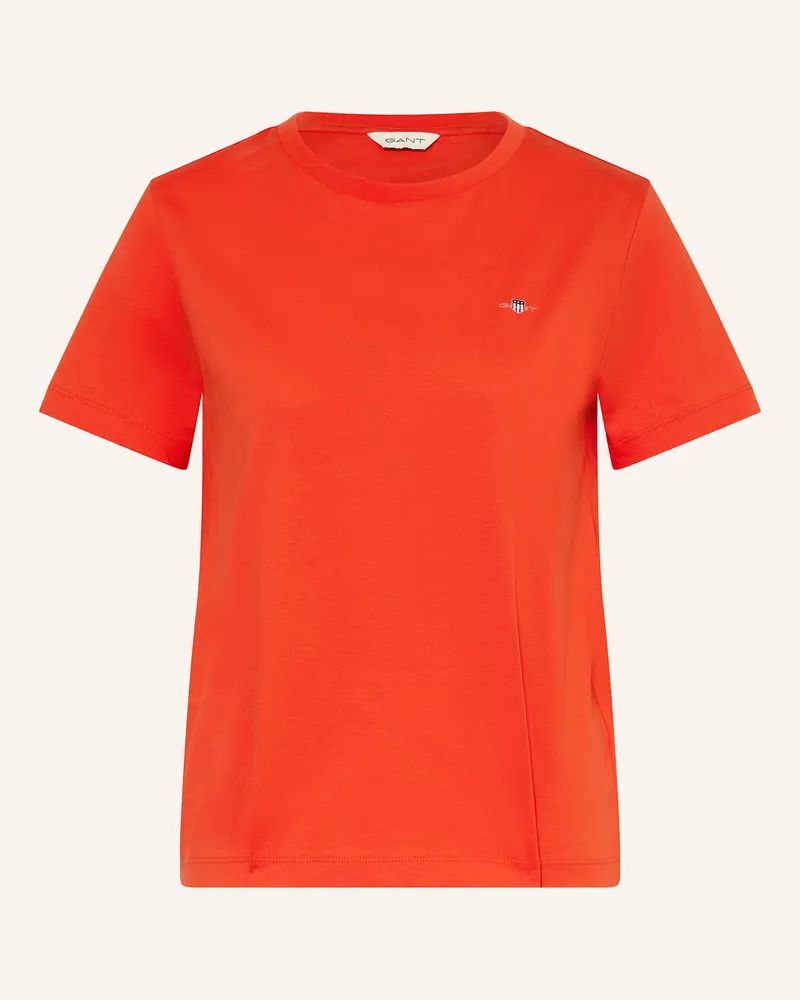Gant T-Shirt rot Rot