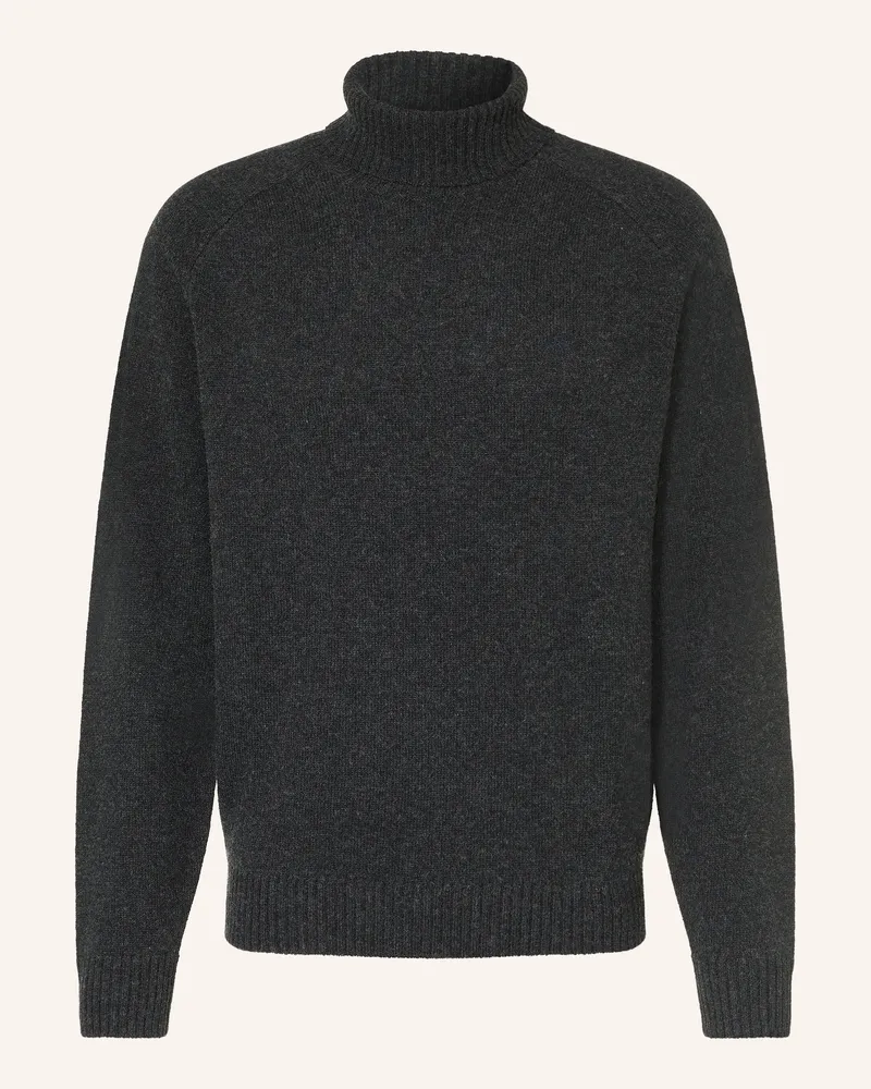 Fynch-Hatton Rollkragenpullover grau Dunkelgrau