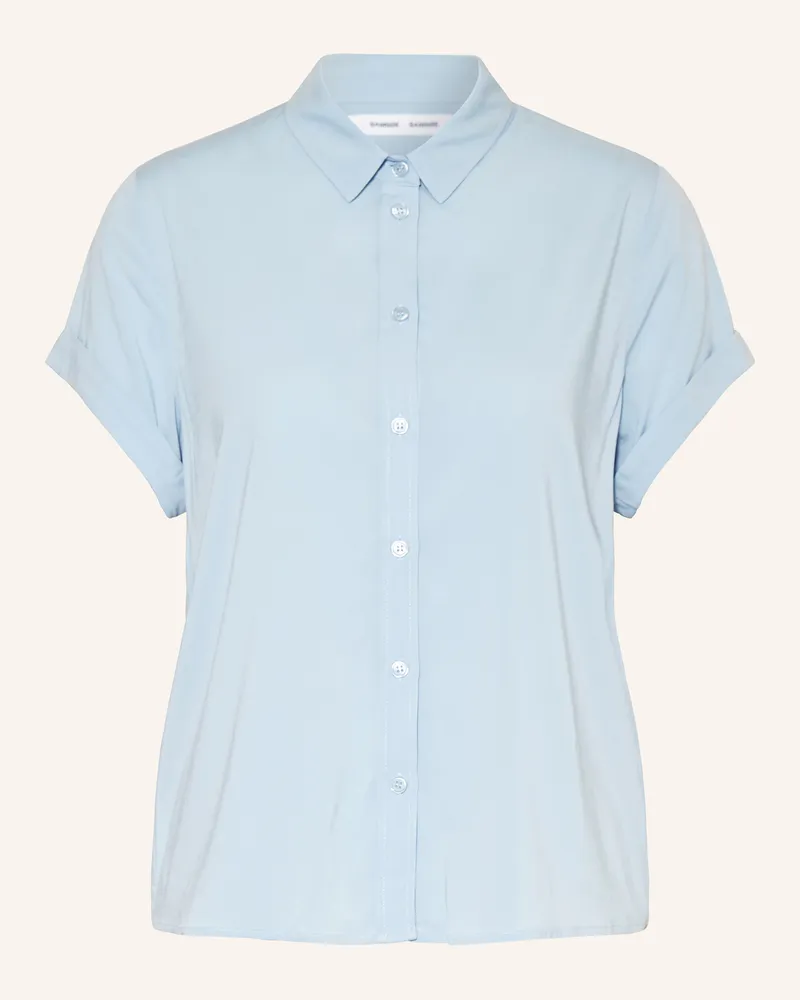 Samsøe & Samsøe Hemdbluse MAJAN Hellblau
