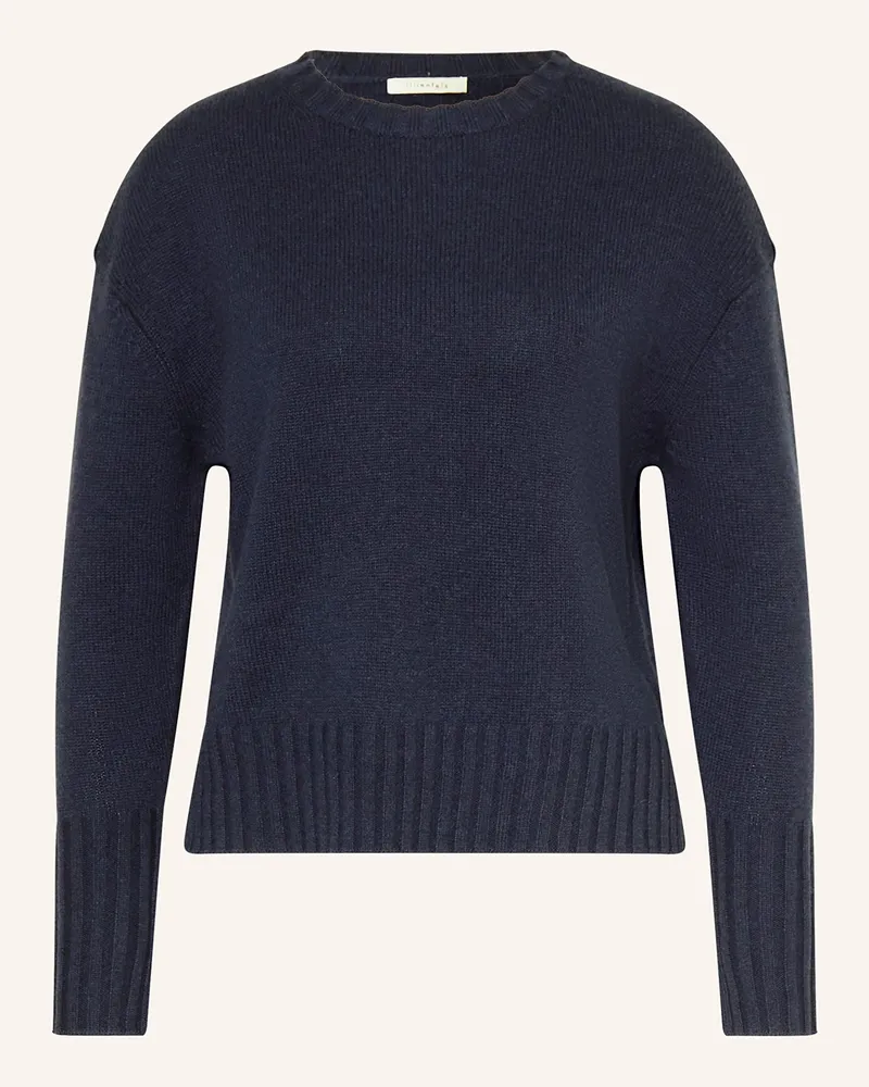 lilienfels Cashmere-Pullover Dunkelblau