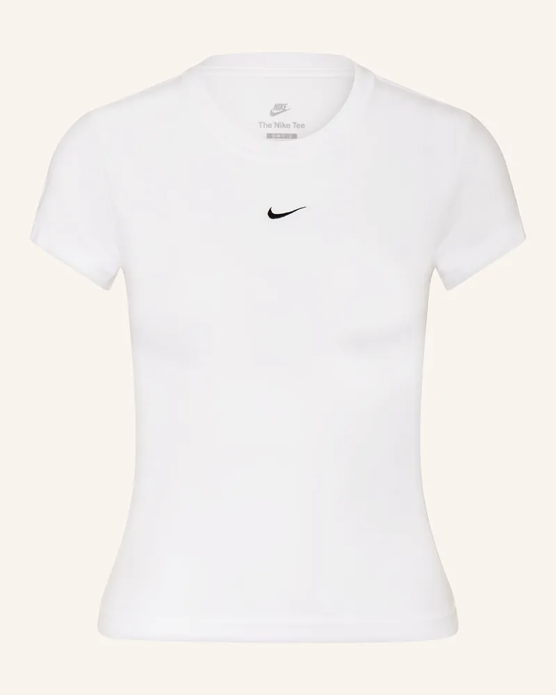 Nike T-Shirt weiss Creme