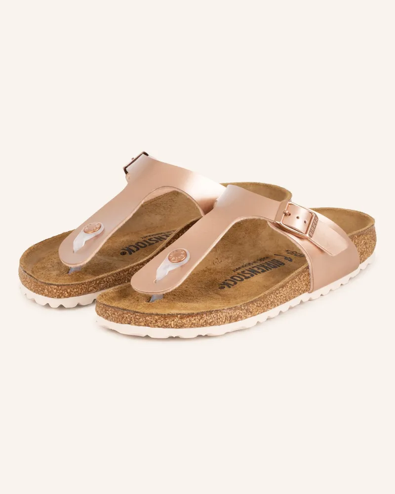 Birkenstock Zehentrenner GIZEH Roségold