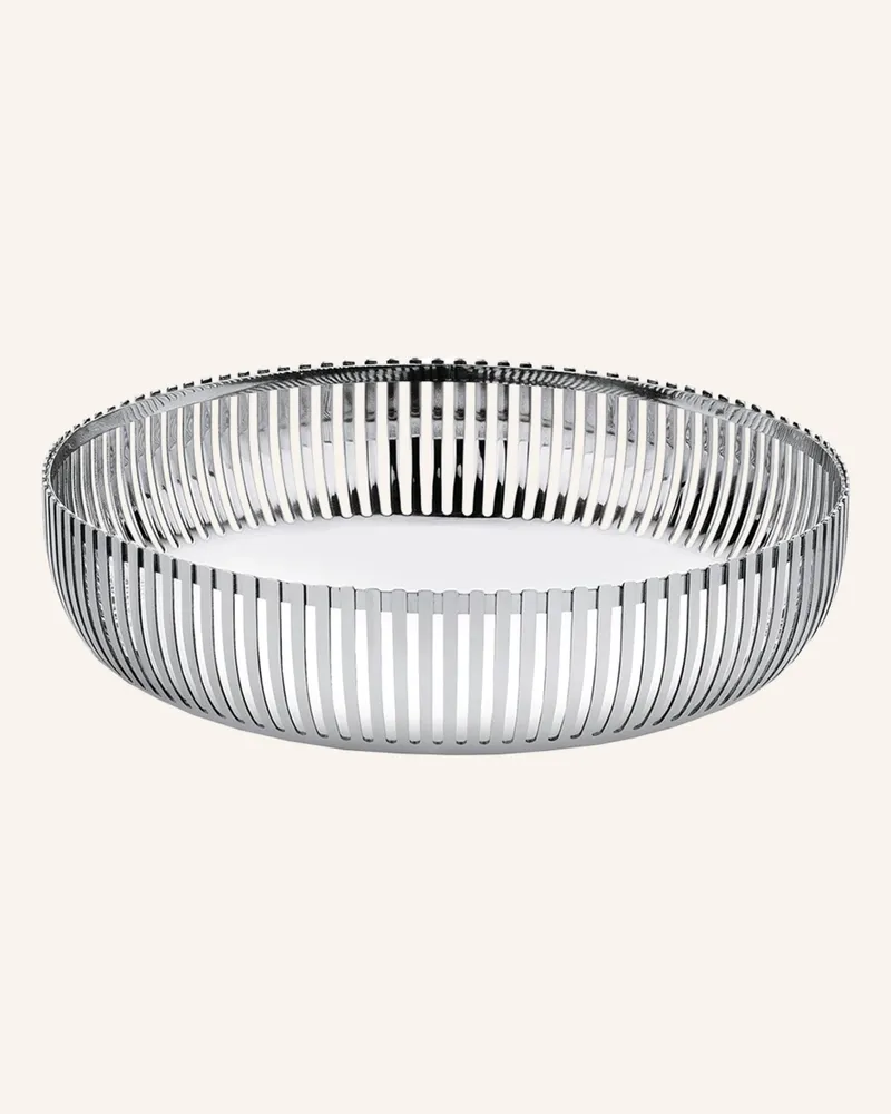 Alessi Korbschale Silber