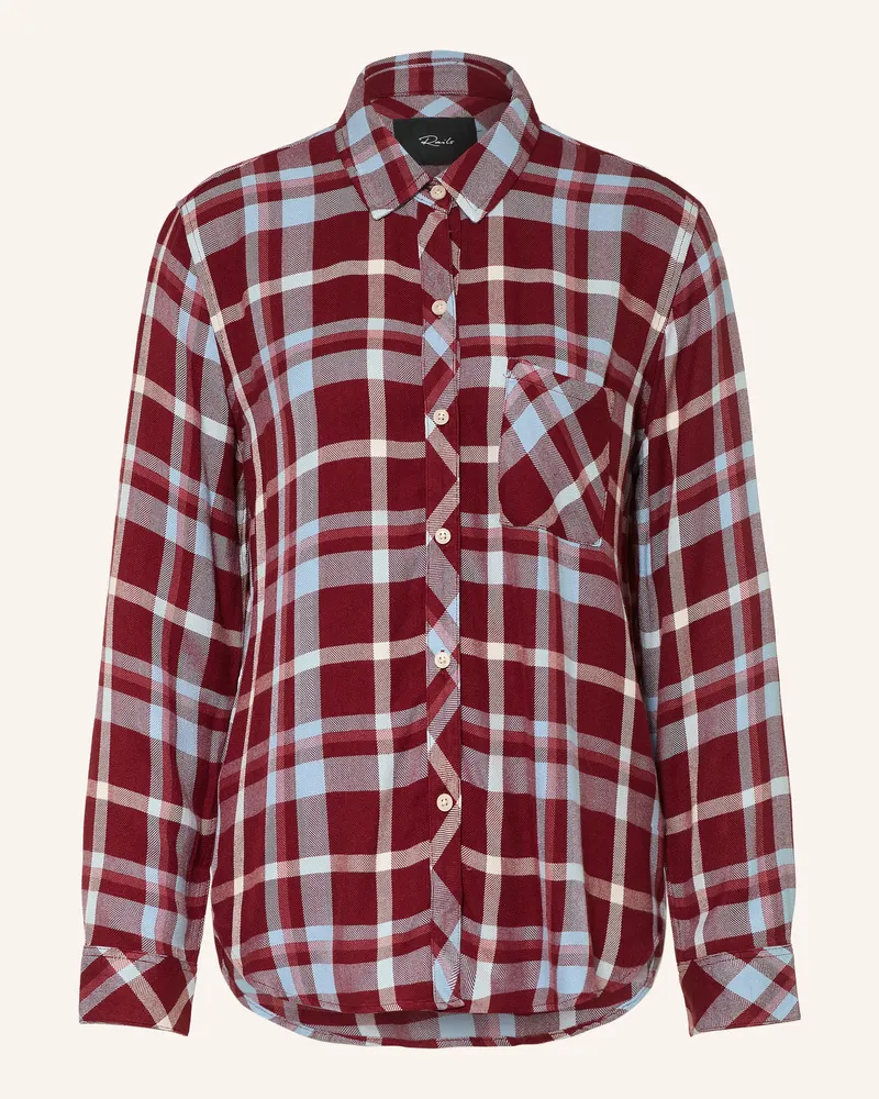 RAILS Hemdbluse rot Dunkelrot