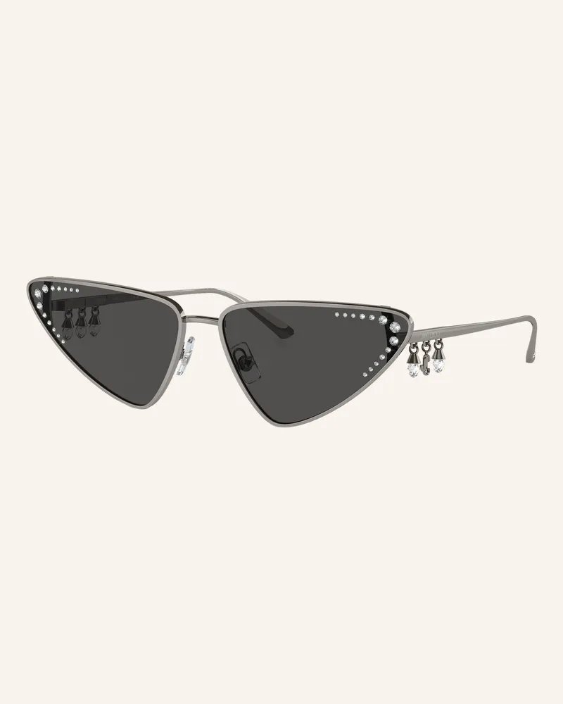 Jimmy Choo Sonnenbrille jc4001b Mit Schmucksteinen grau 300487