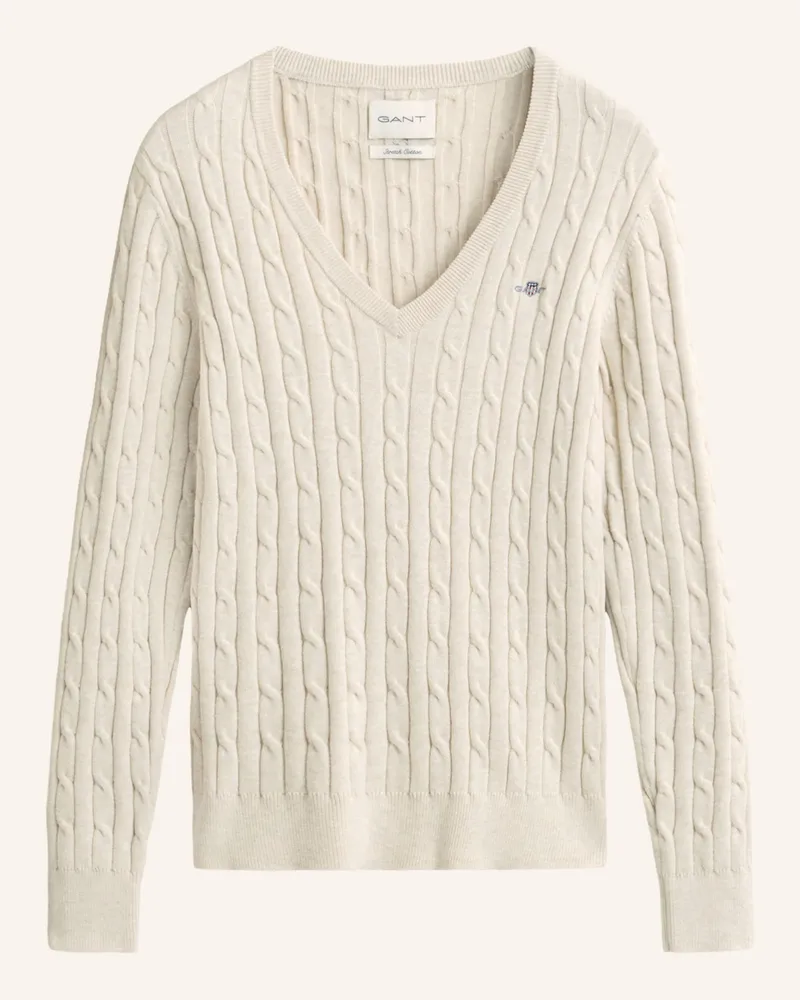 Gant Pullover beige Ecru