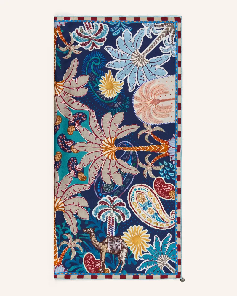 Codello Seidentuch blau Dunkelblau