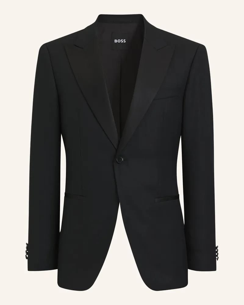 HUGO BOSS Anzug H-Huge-2pcs-Tux-264 Slim Fit schwarz Schwarz