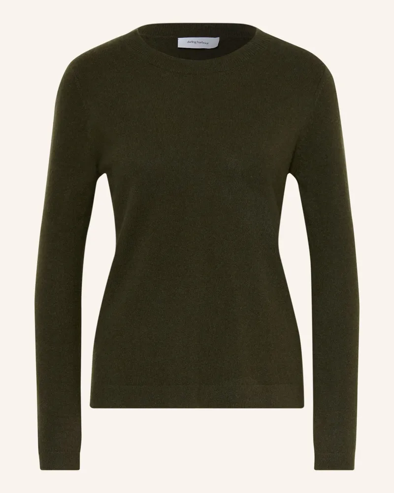 Darling Harbour Cashmere-Pullover gruen Forest