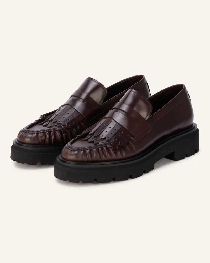 Kennel & Schmenger Penny-Loafer Bell braun Dunkelbraun