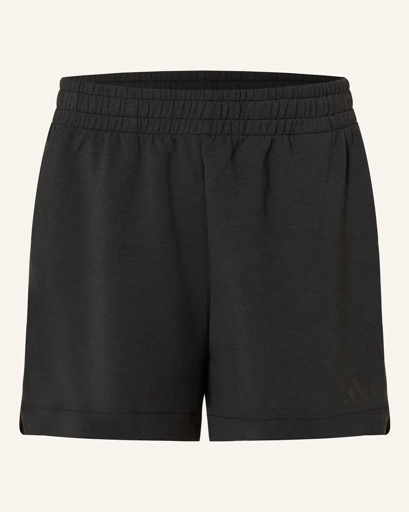 adidas Sweatshorts Soft Lux Loose schwarz Schwarz