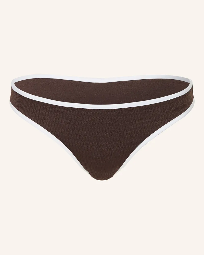 Seafolly Australia Basic-Bikini-Hose BEACH BOUND Braun