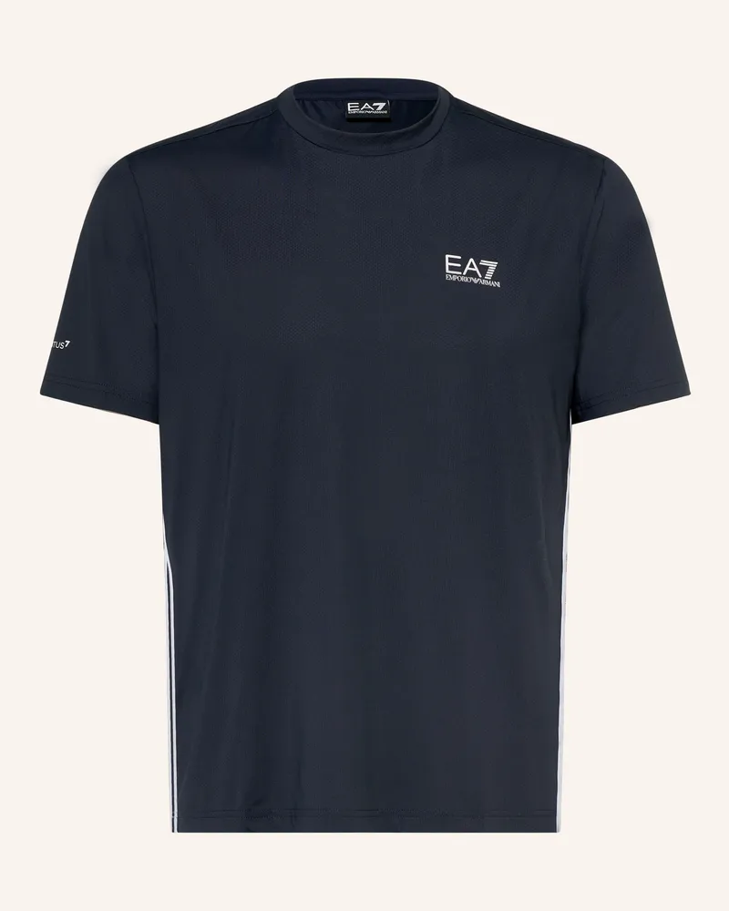 EA7 Funktionsshirt Tennis Pro blau Dunkelblau