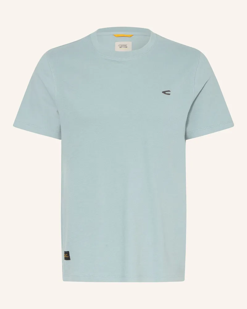 Camel Active T-Shirt Aus Frottee blau Petrol