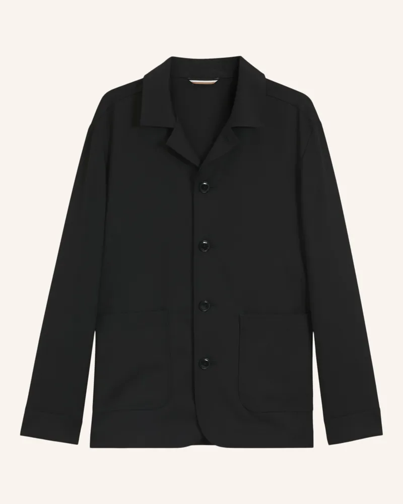 HUGO BOSS Blazer H-CARPER-2PP-253 Regular Fit Schwarz