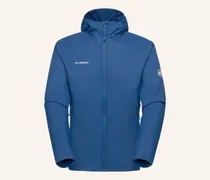 Softshelljacke Ultimate Viii So Mit Kapuze blau