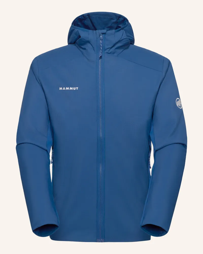 Mammut Hybridjacke Rime Light In Hybrid Mit Kapuze blau Blau