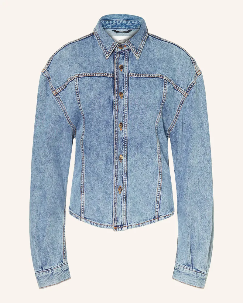Haikure Jeansbluse LEE Blau