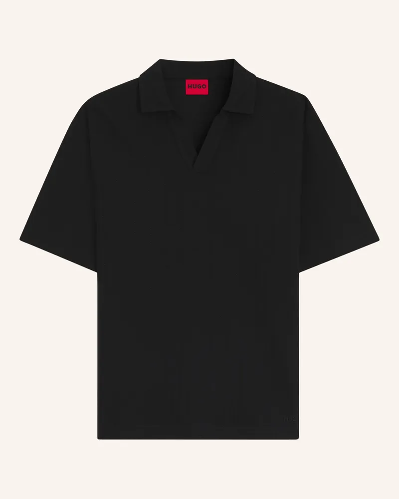 HUGO BOSS Polo Dalibo Relaxed Fit schwarz Schwarz