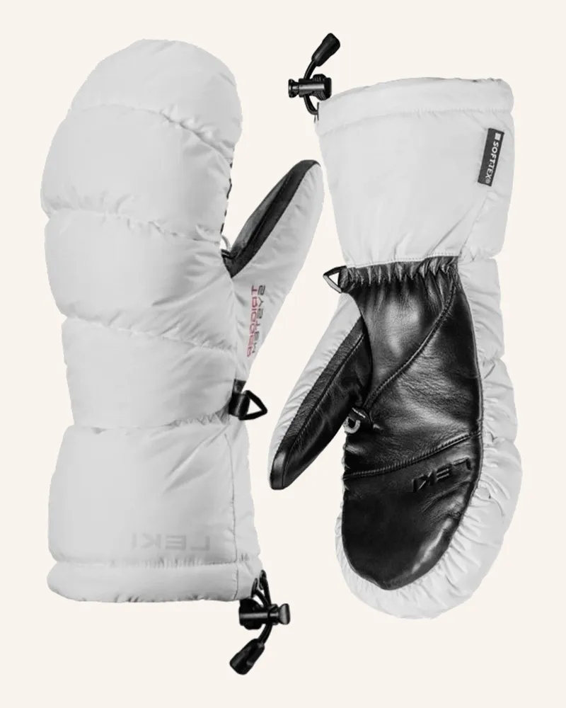 Leki Leki Leki Damen Fäustlinge Hs Glace 3d Women Mitten White weiss Weiss