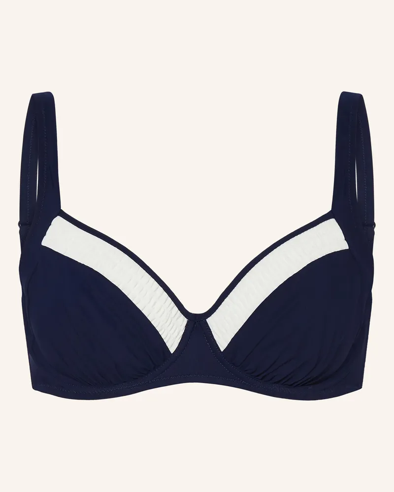 Lidea Bügel-Bikini-Top Nautic Edge blau Dunkelblau