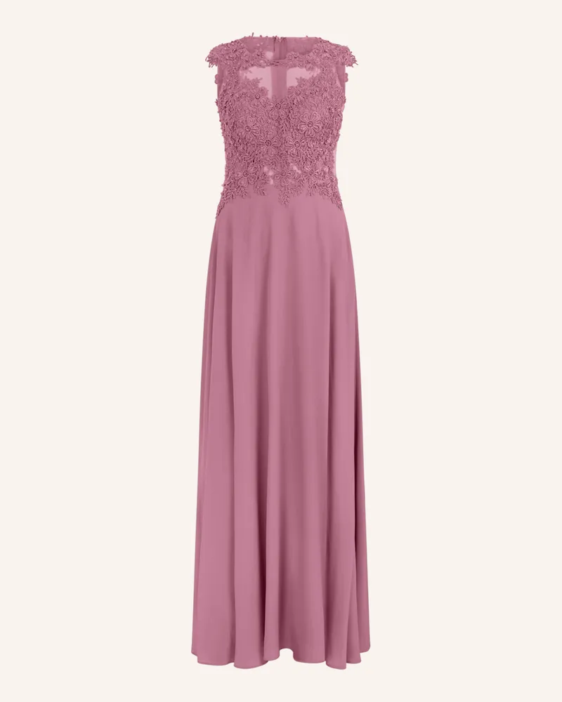 Apart Abendkleid Mit Spitze rosa Rosé