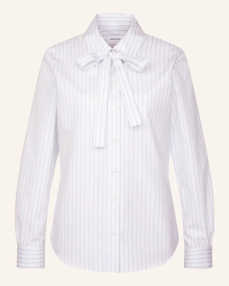 Seidensticker Hemdbluse blau Blau