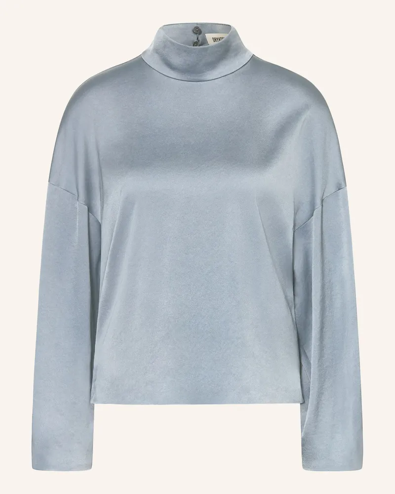 Drykorn Blusenshirt Alvara blau Blaugrau