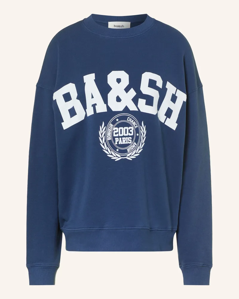 ba&sh Sweatschirt Benjamin blau Dunkelblau