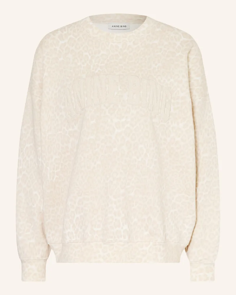 Anine Bing Sweatshirt Miles beige Creme