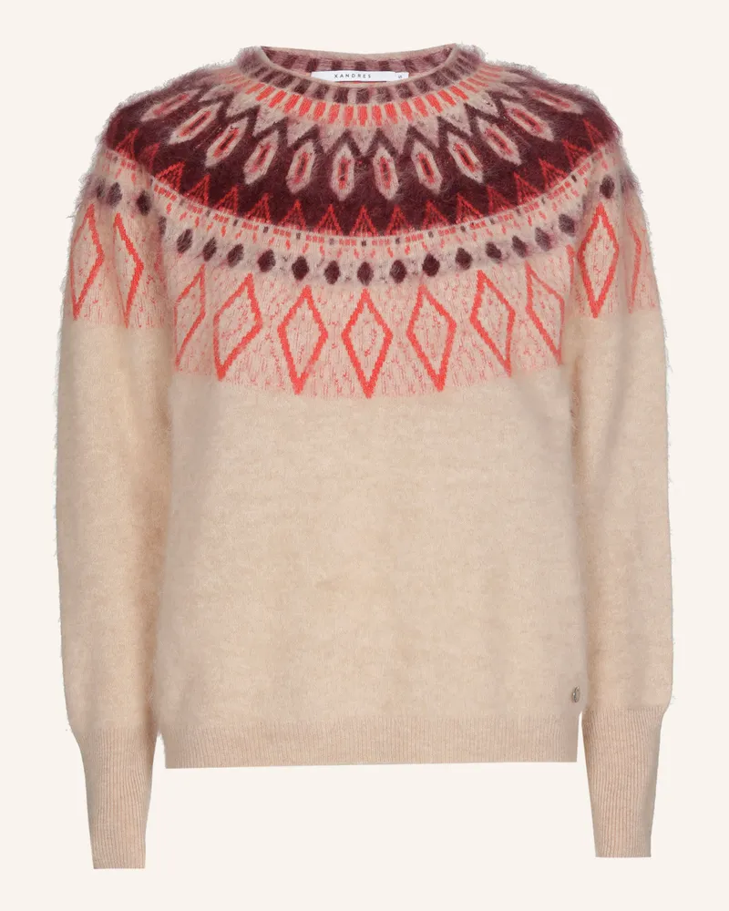 Xandres Pullover Solenn grau Beige