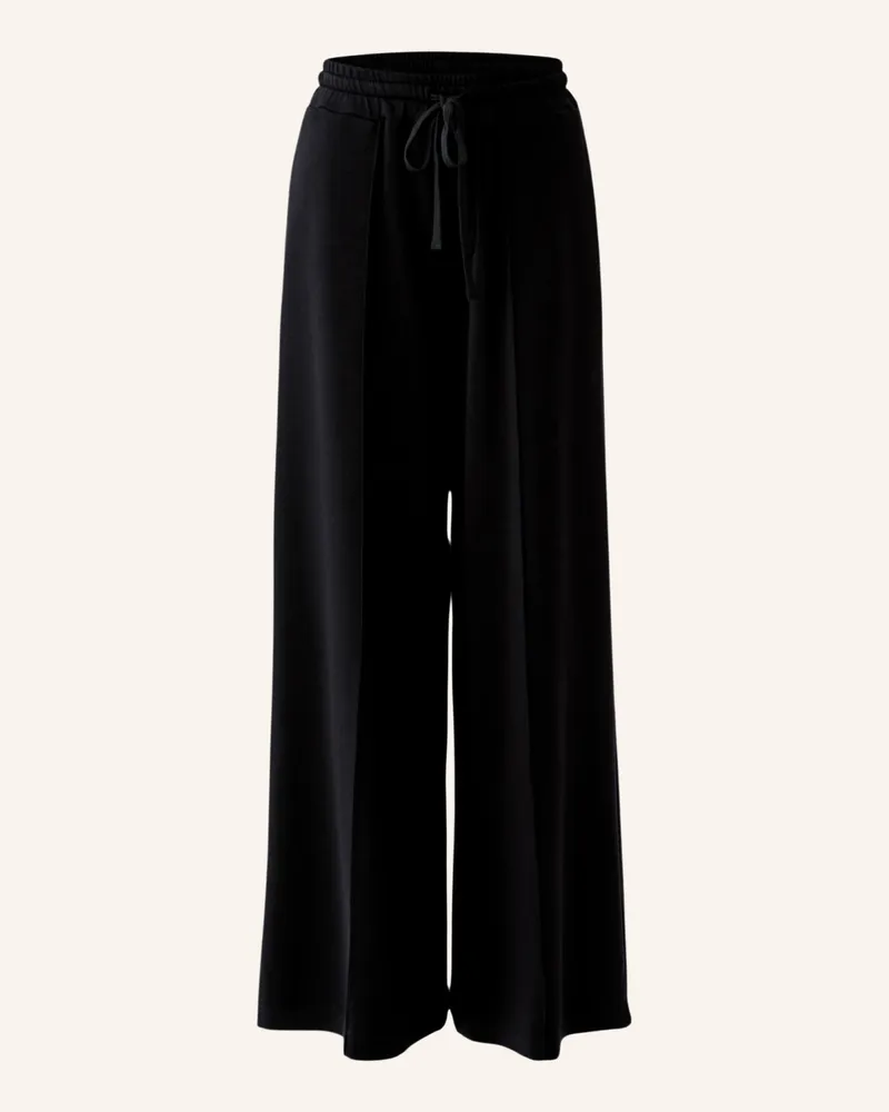 Oui  Hose schwarz Schwarz