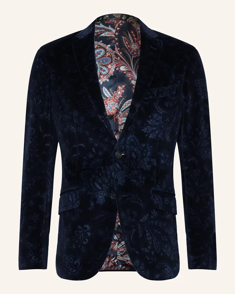 Etro Sakko Extra Slim Fit blau Dunkelblau