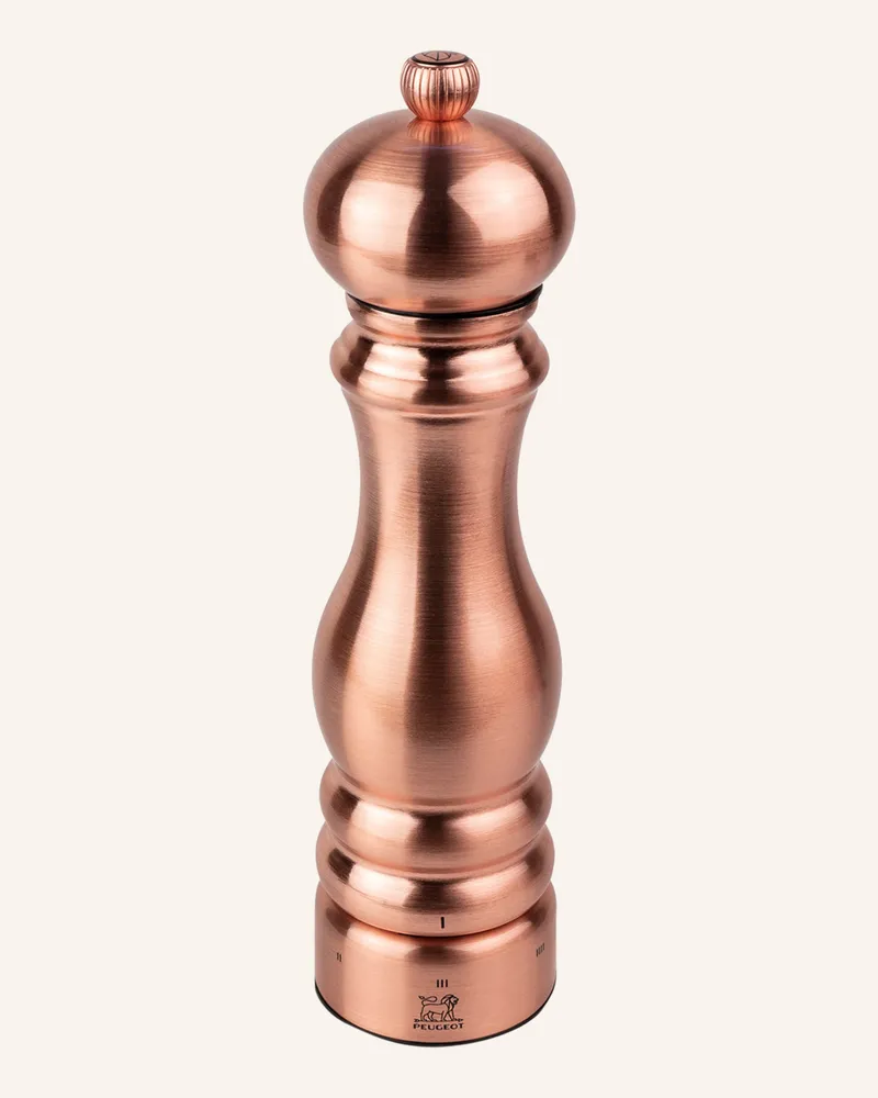Peugeot Pfeffermühle Paris Chef rot Kupfer