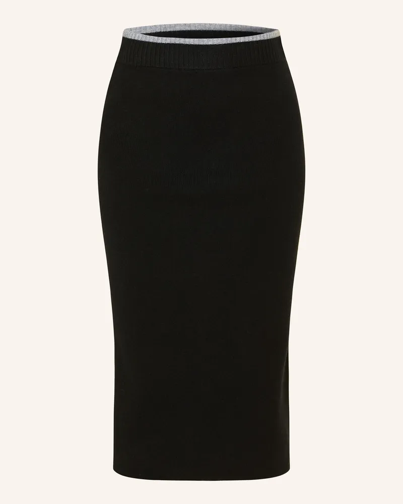Pinko Strickrock NUOVA GUINEA Schwarz